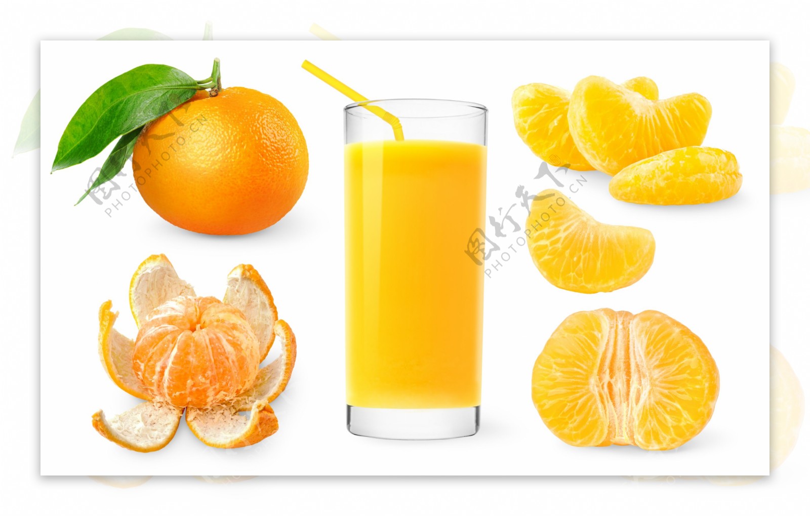 新鲜橙汁高清图片下载