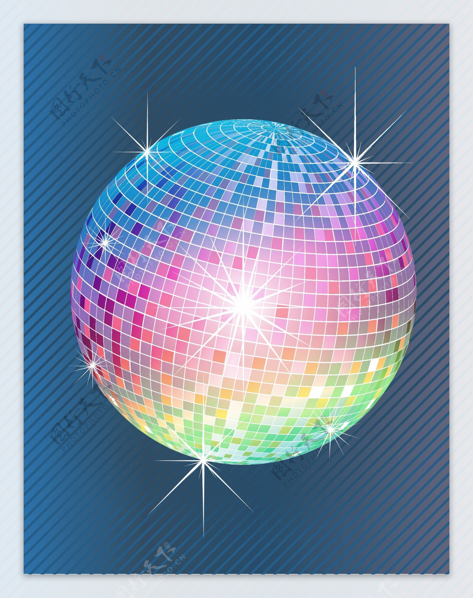 disco幻彩水晶球