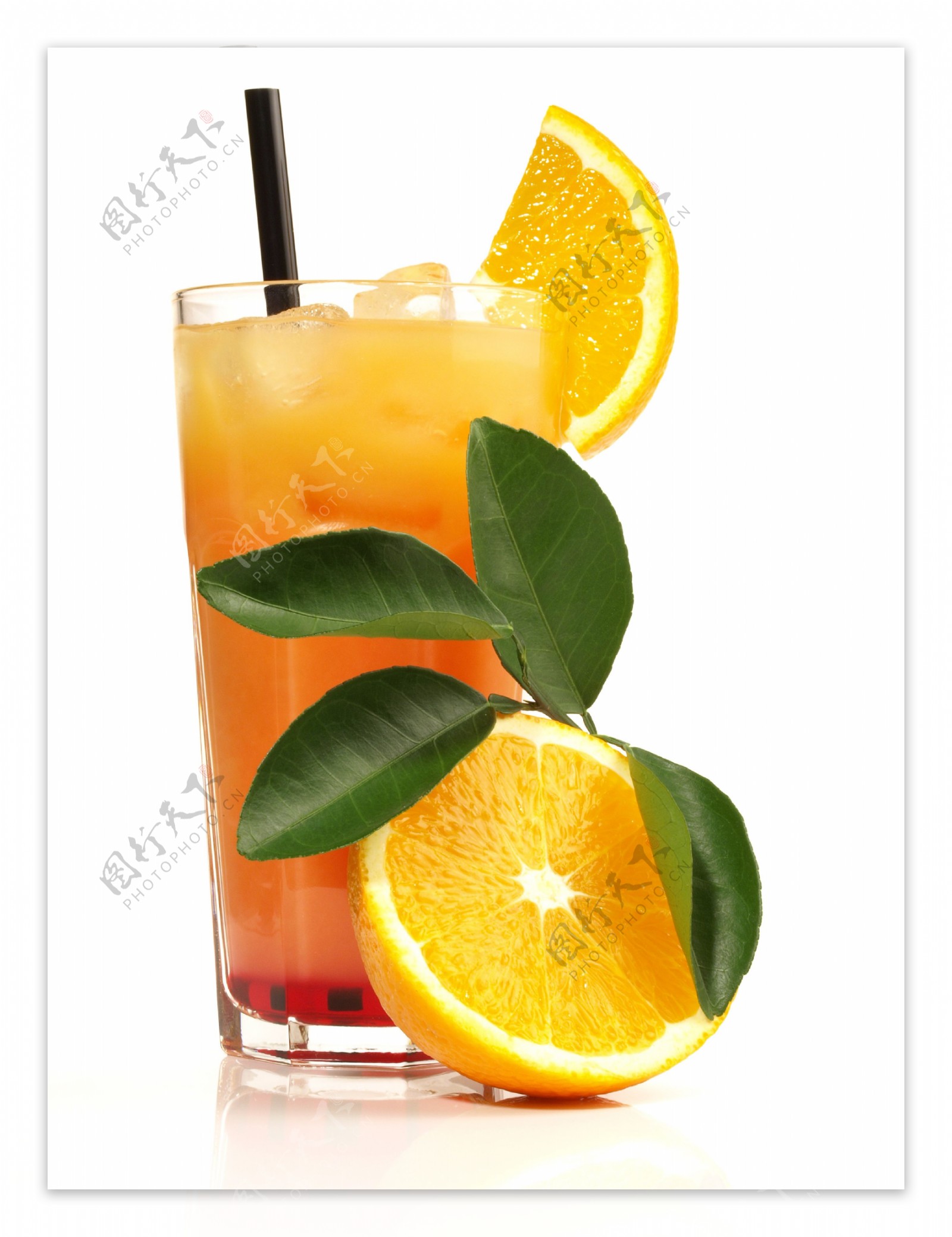 橙汁与橙子