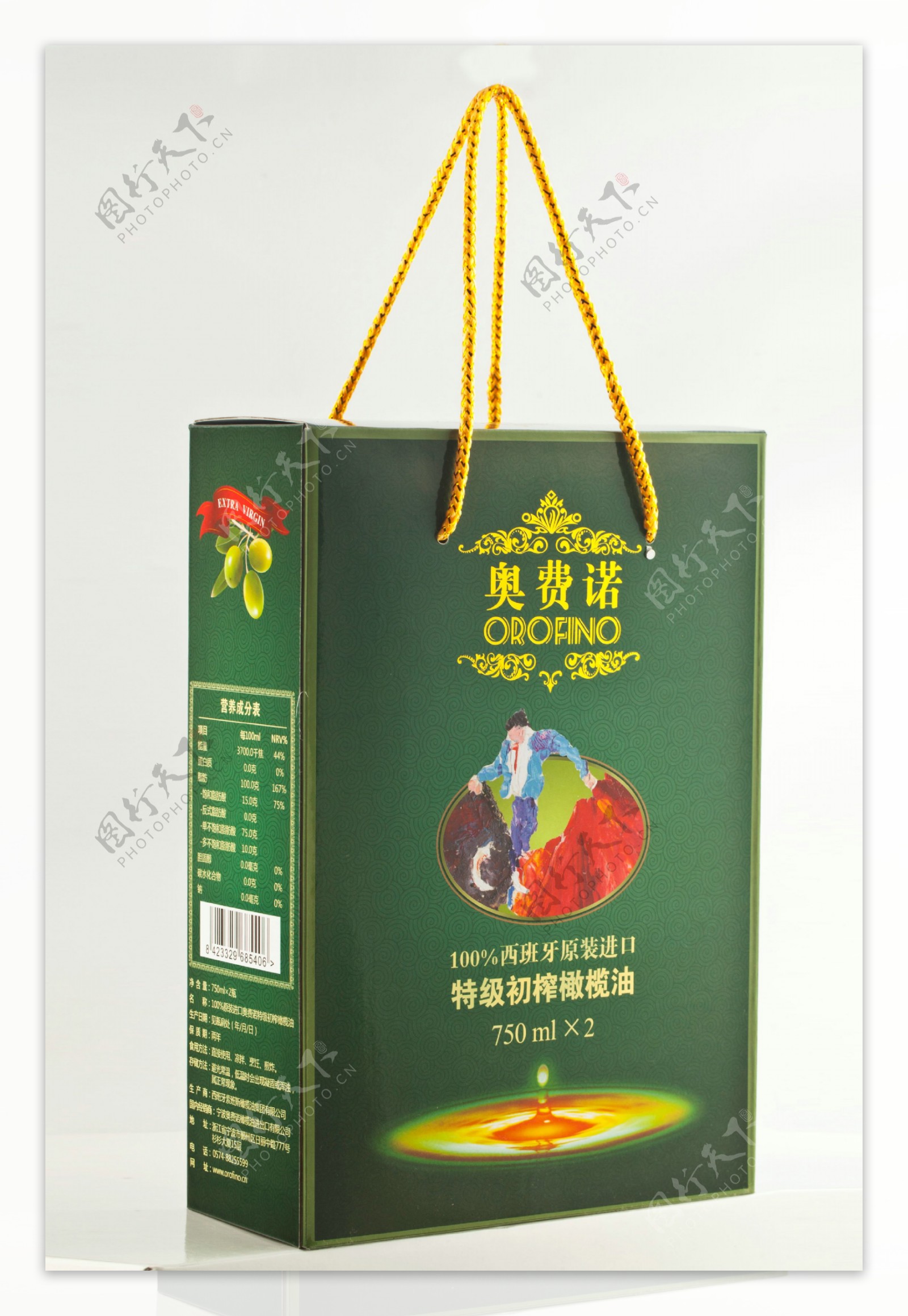 橄榄油礼盒图片