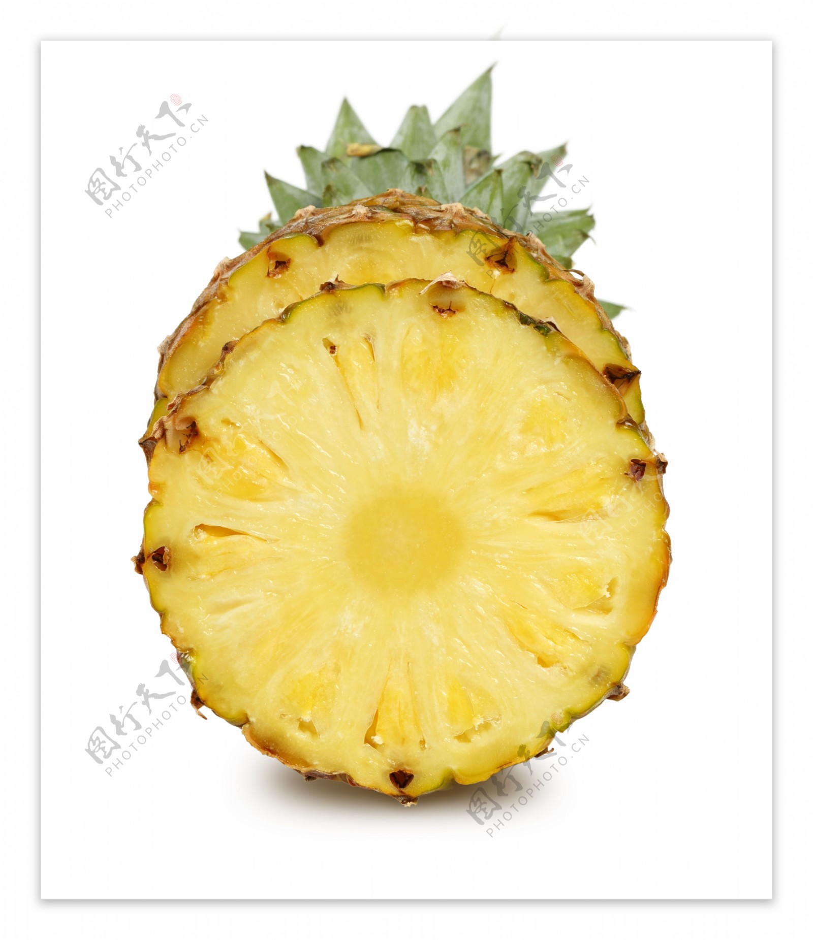 新鲜的菠萝水果高清图片