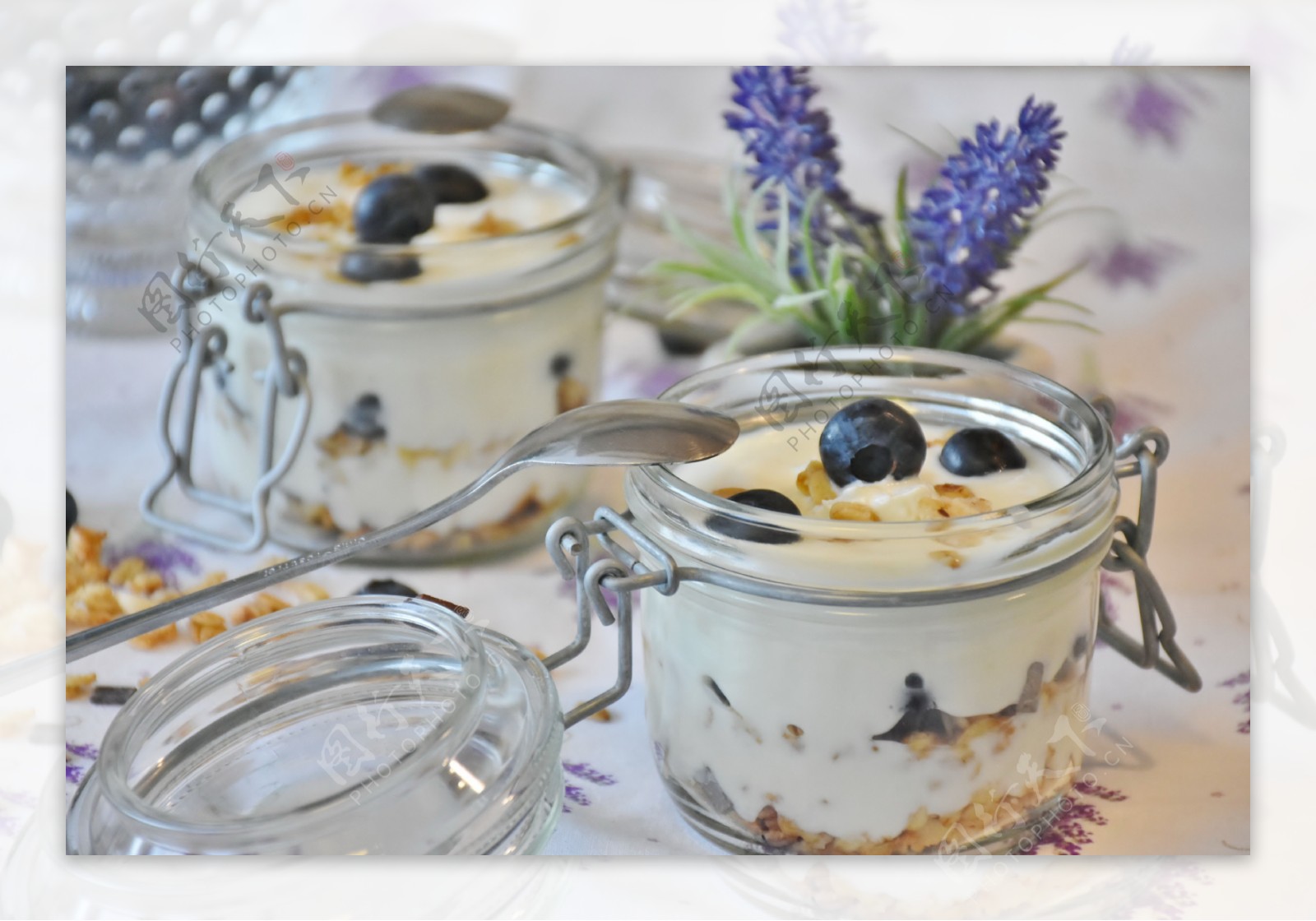 蓝莓手工酸奶图片