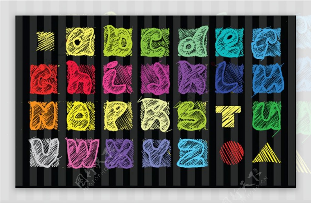 字体设计系列33矢量素材