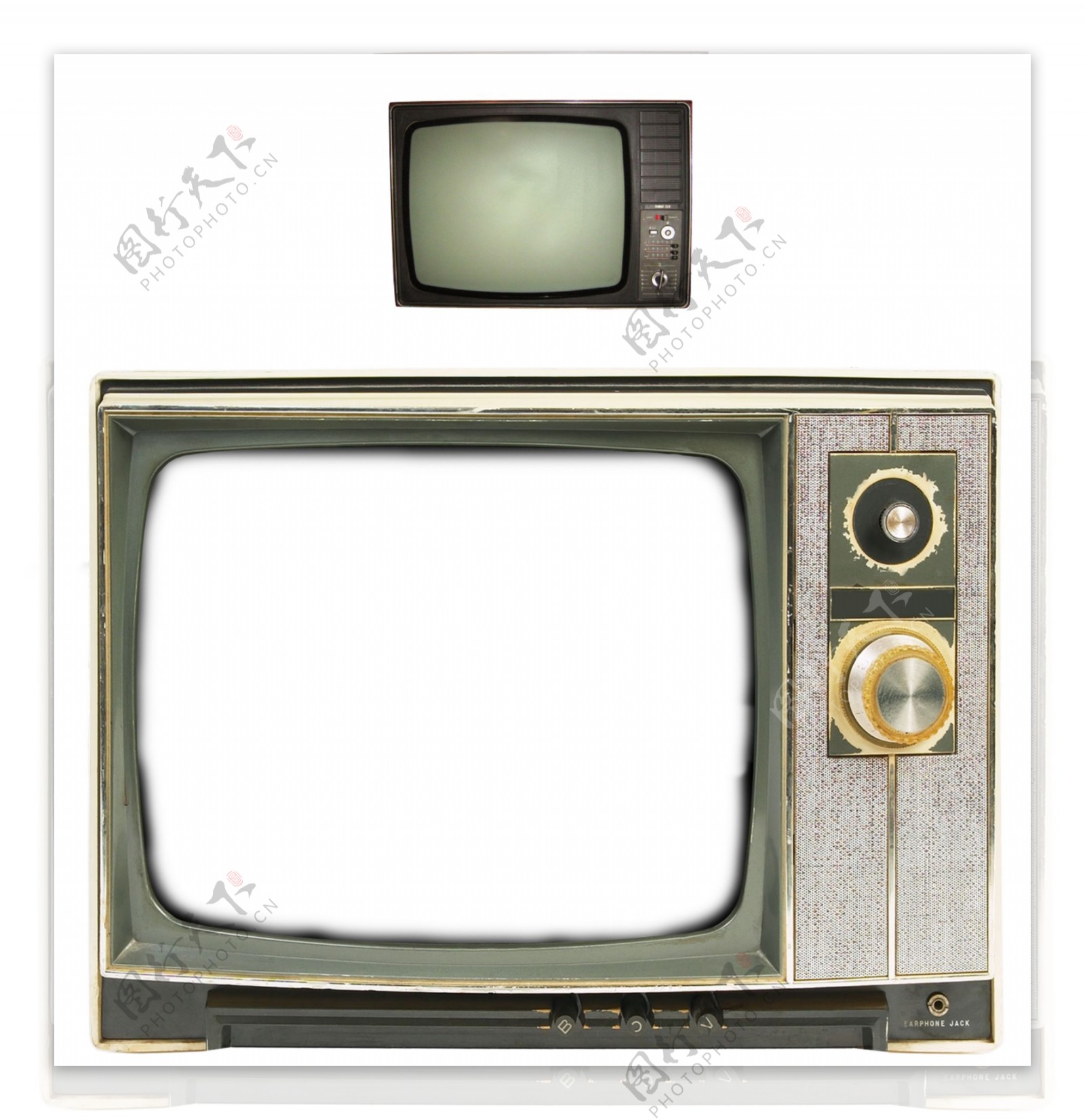 怀旧老电视机图片