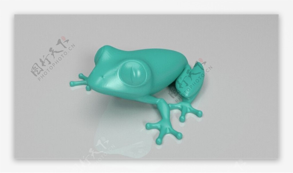 青蛙3D打印模型