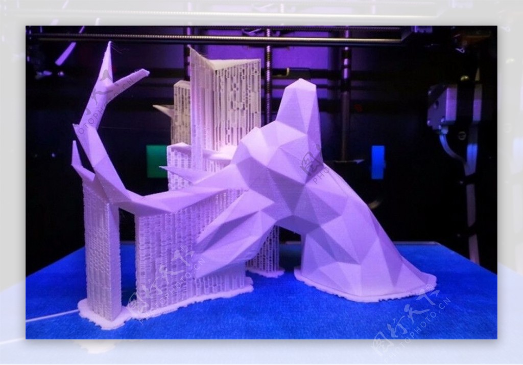 鹿头3D打印模型