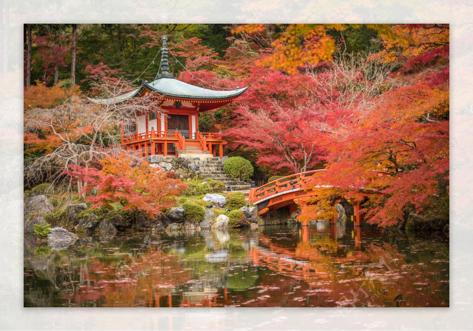 秋天日本风景图片