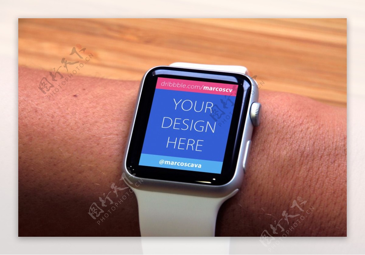 简单风格的iwatch手表软件界面