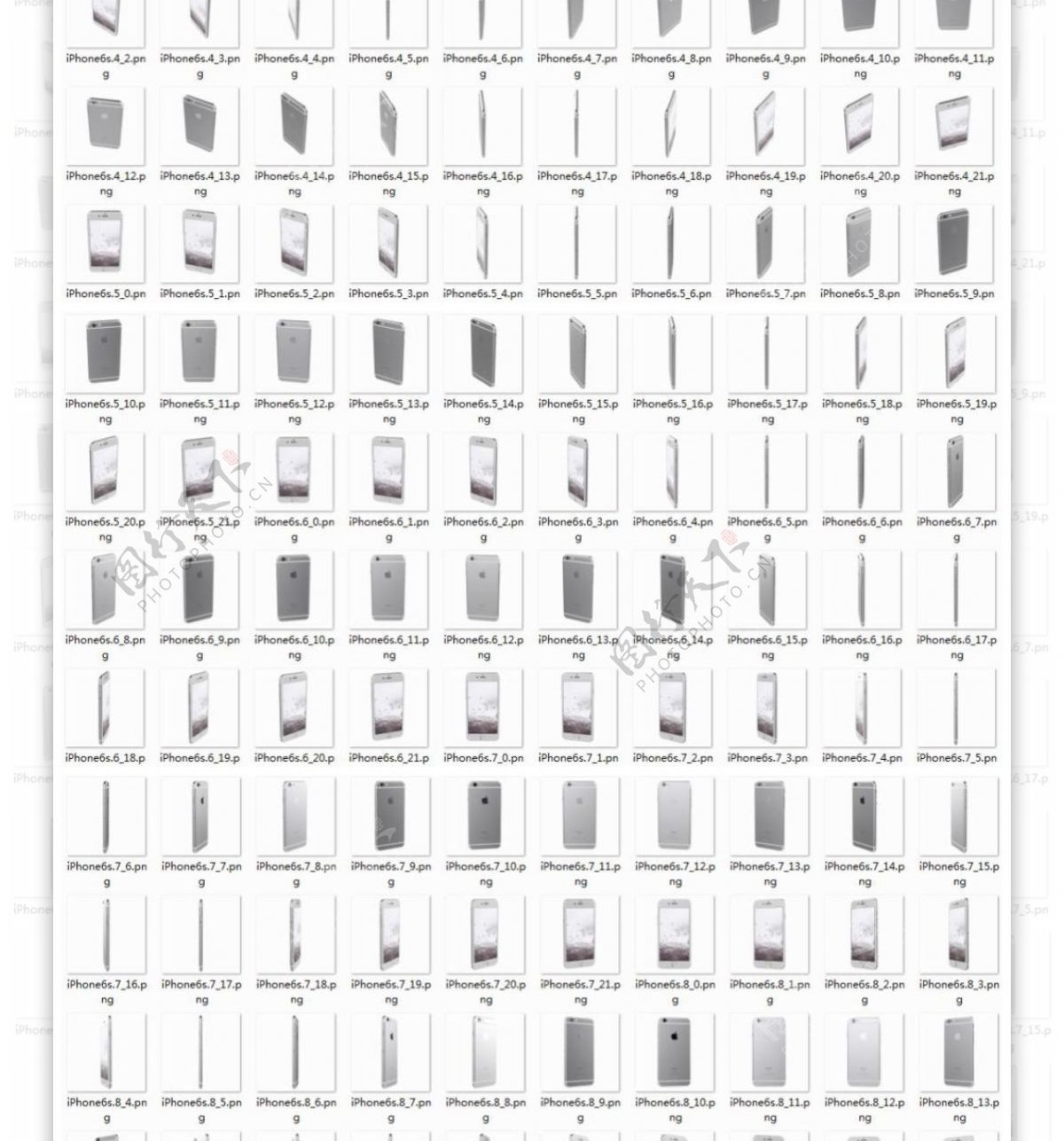 全视角iPhone6s模板合集17
