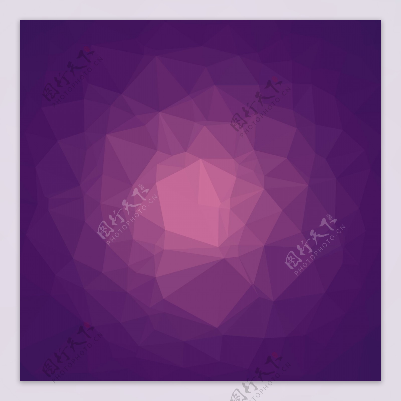 紫色抽象多边形背景