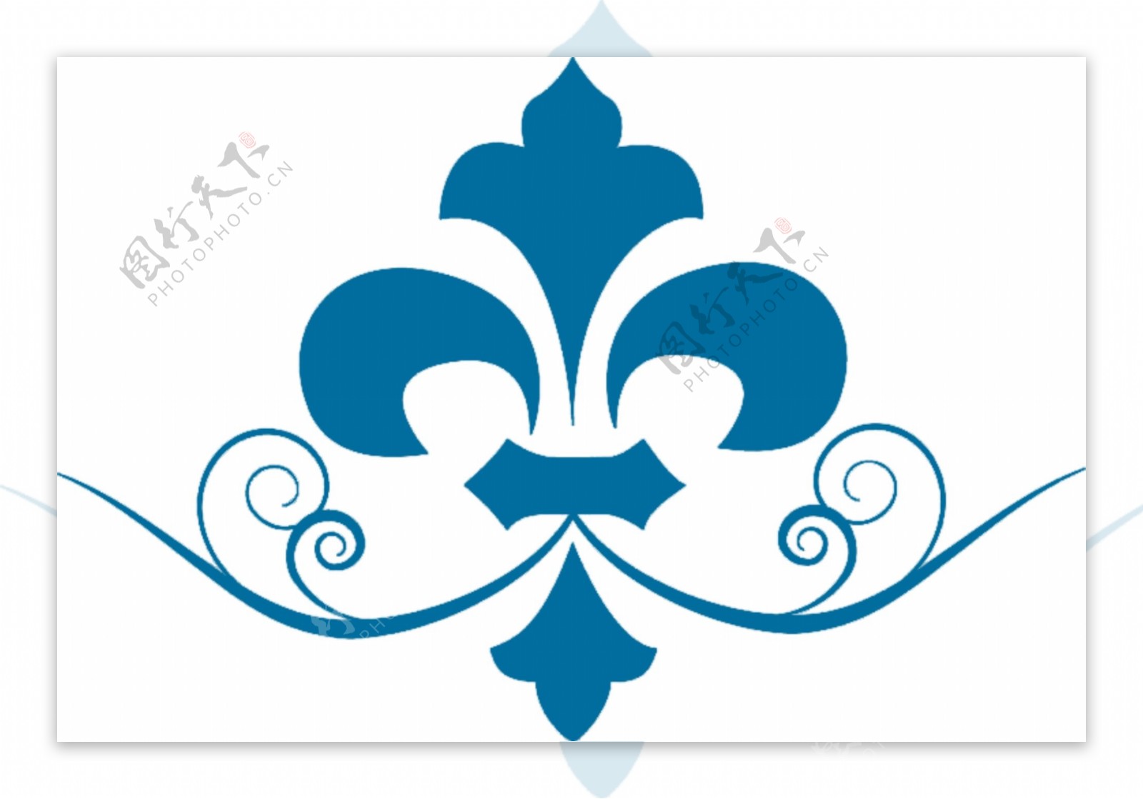 法国王室标志百合花