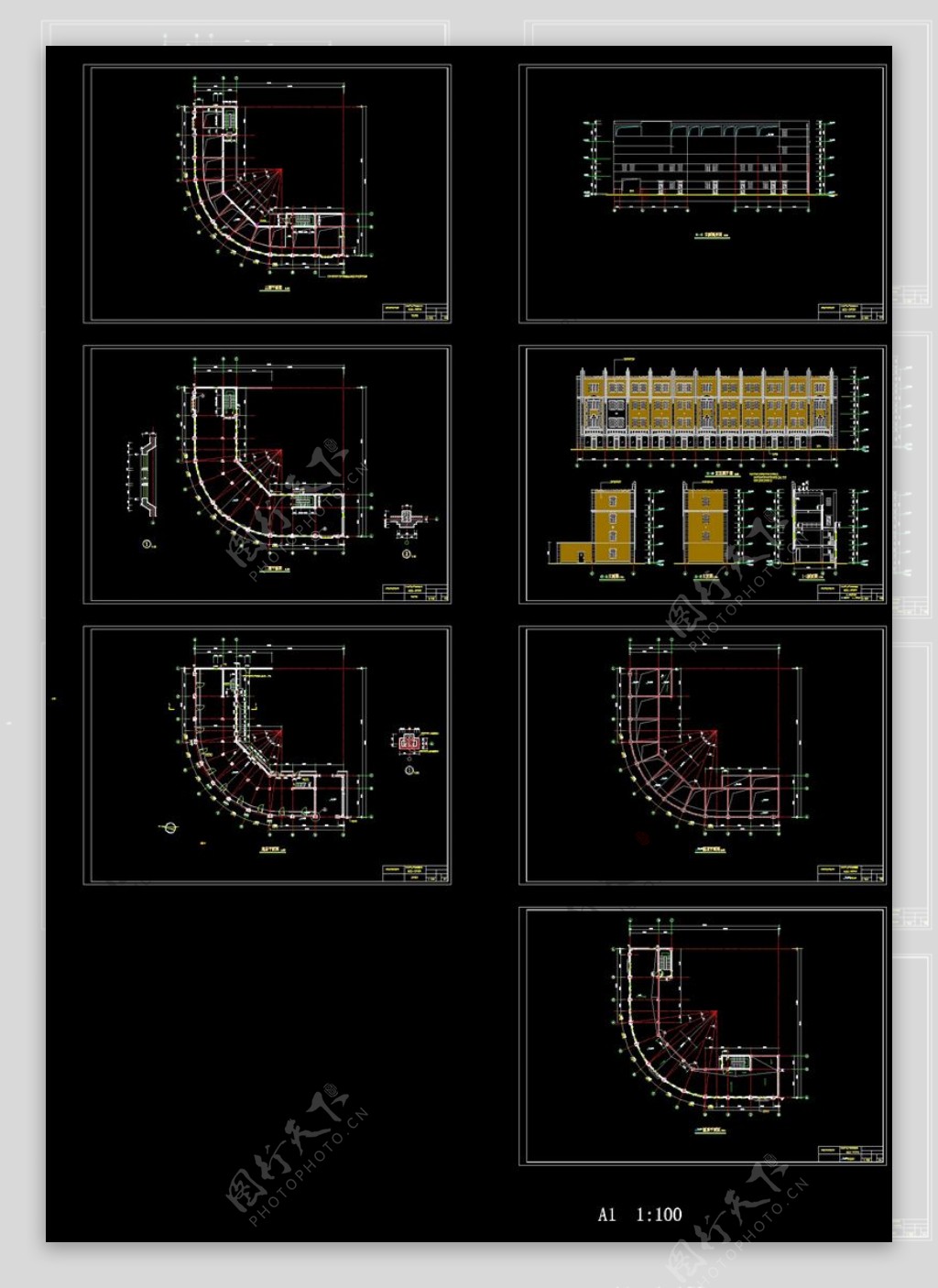 老建筑立面