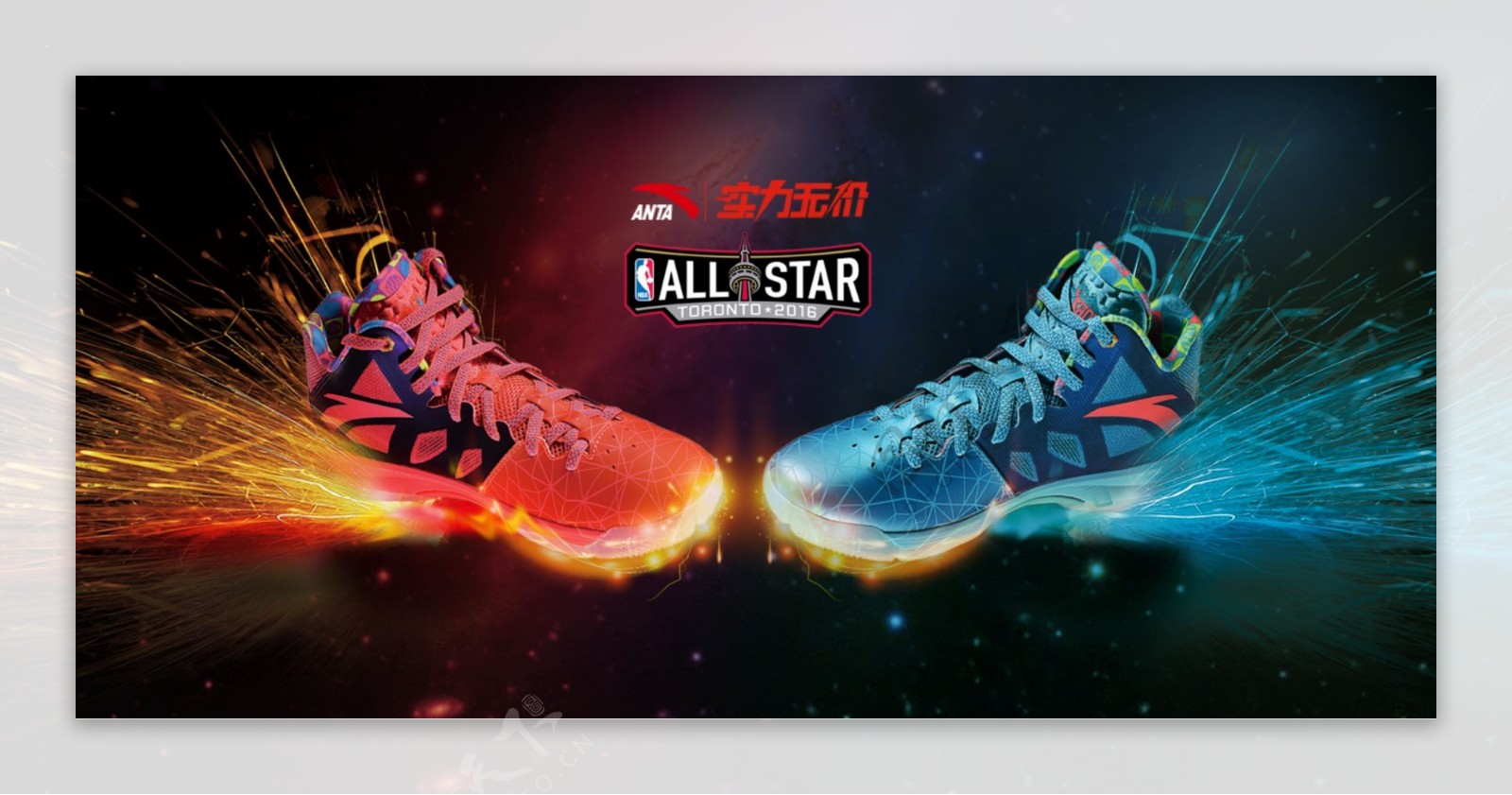 篮球鞋海报