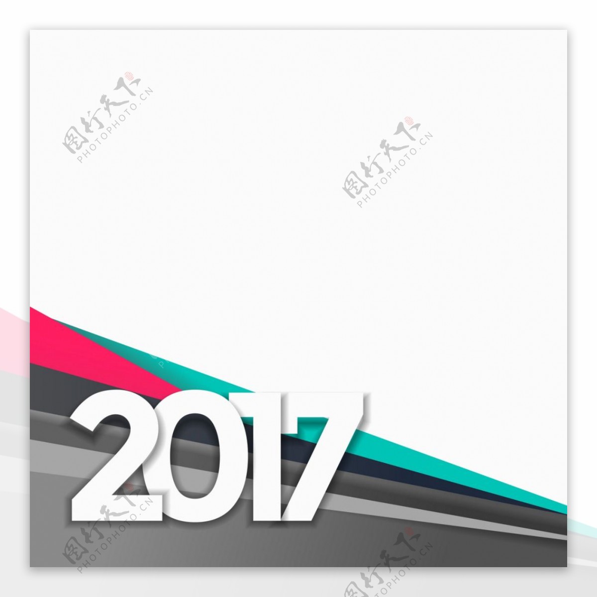 几何背景新年2017