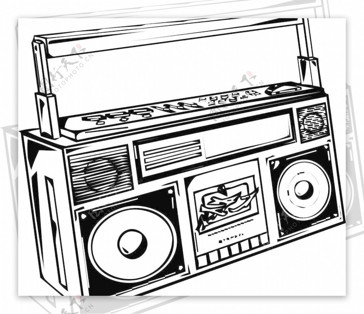 音乐素材收音机