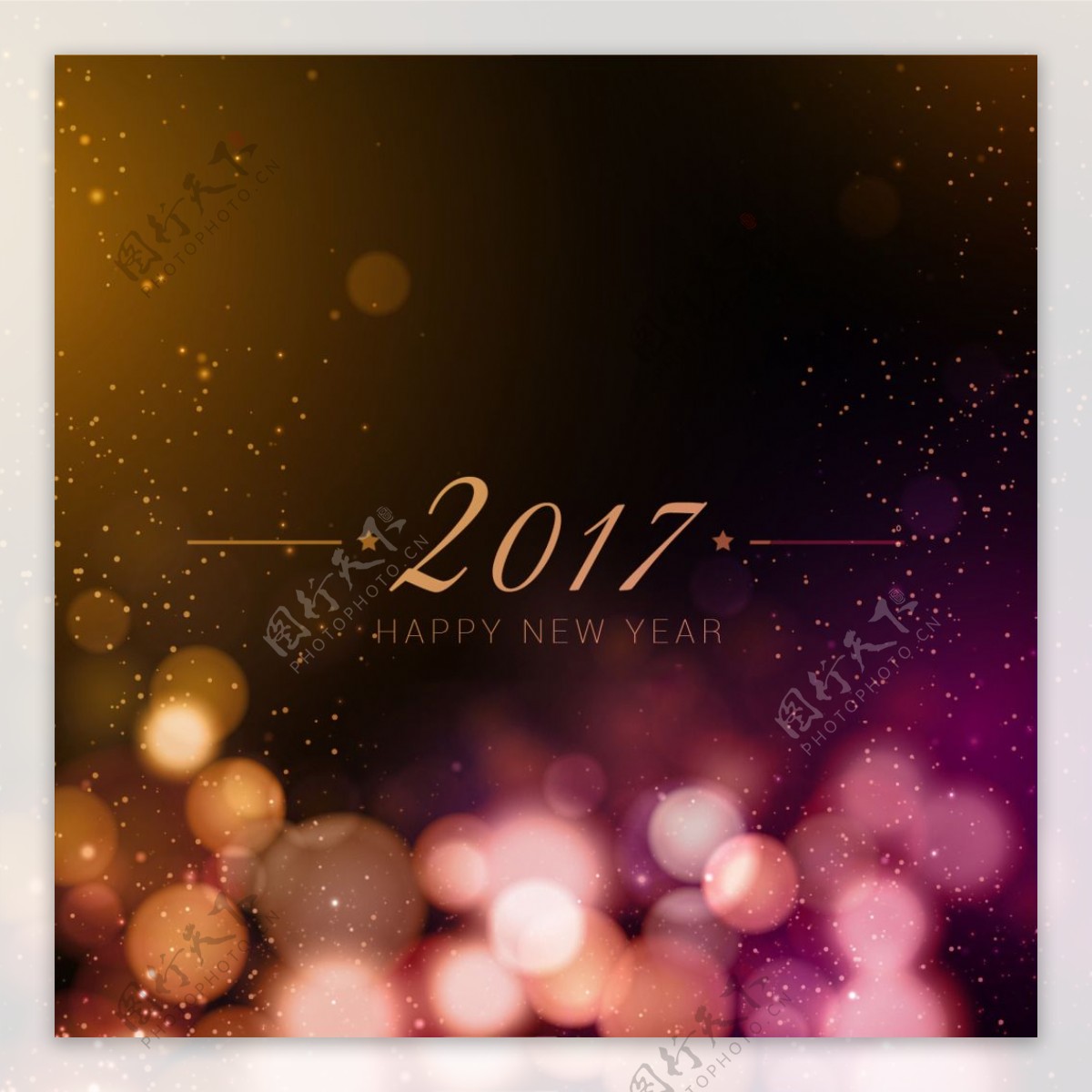 2017新年背景虚化背景