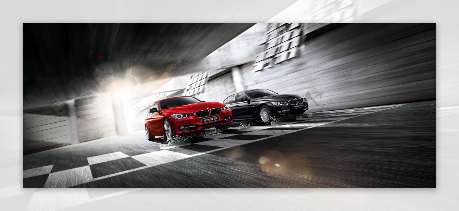 BMW3系海报图片