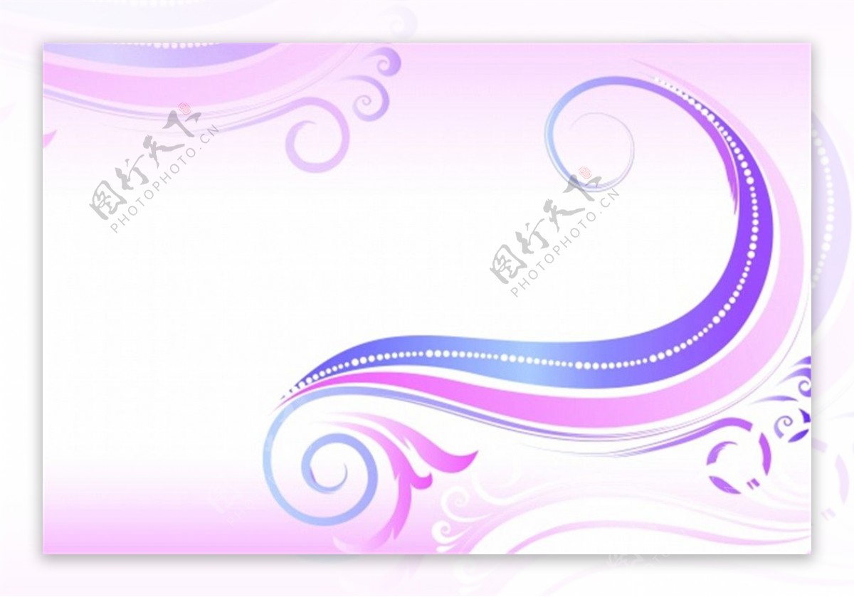 紫色花纹背景素材