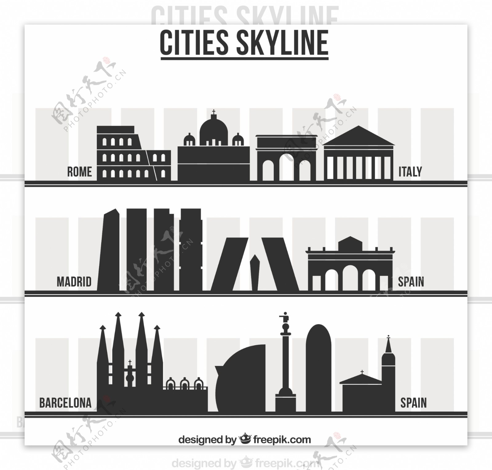 国际城市天际线