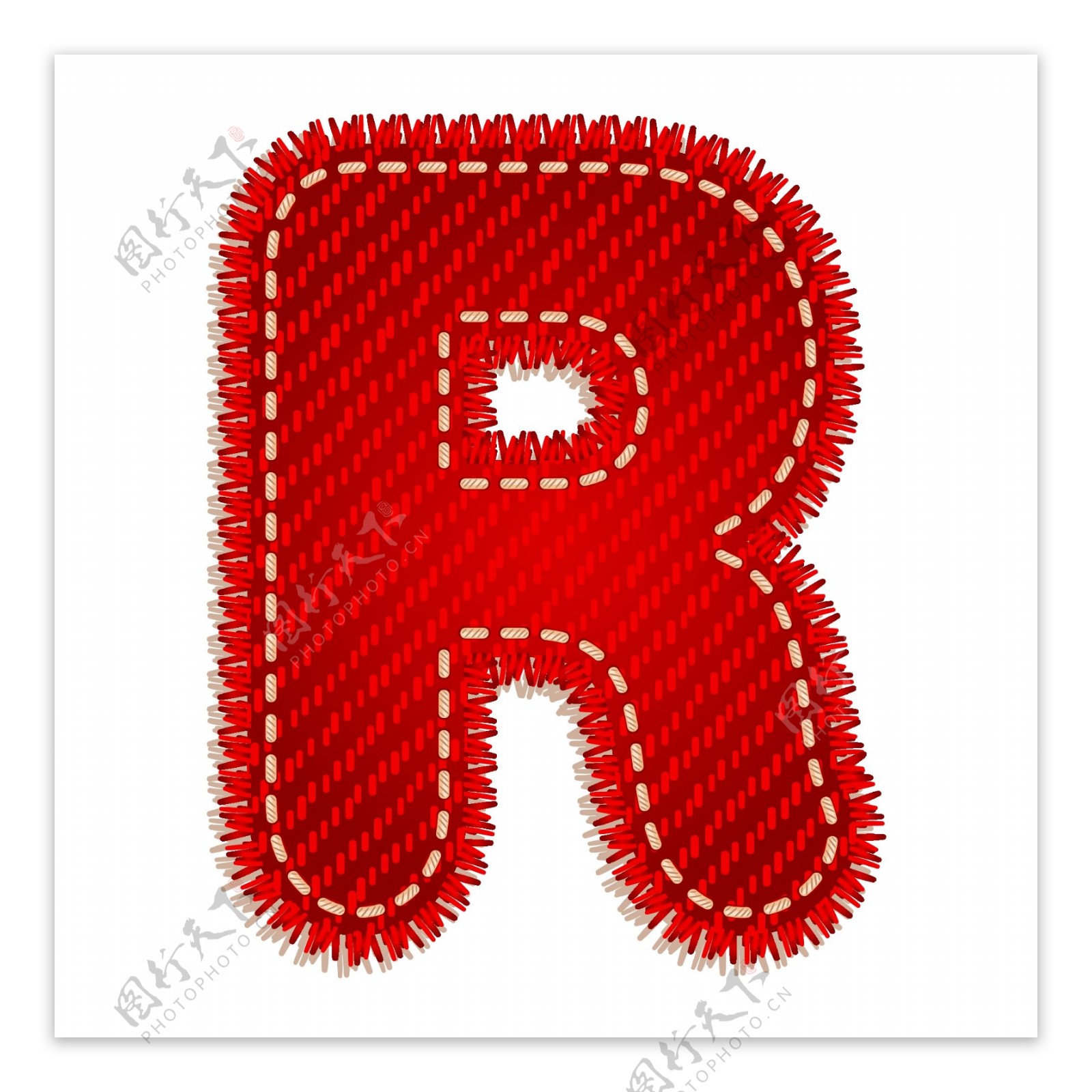 红色字母R