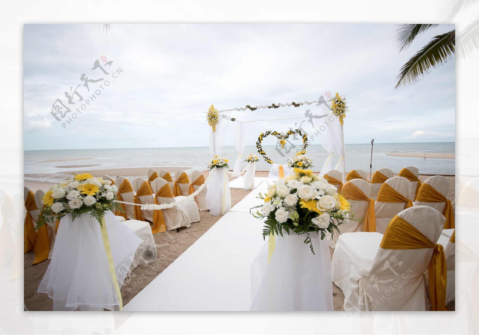 海洋和婚礼现场图片素材下载