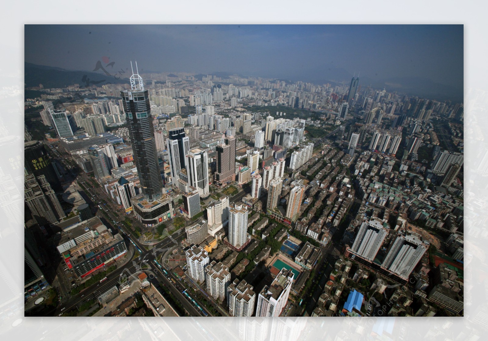 深圳城市航拍图片