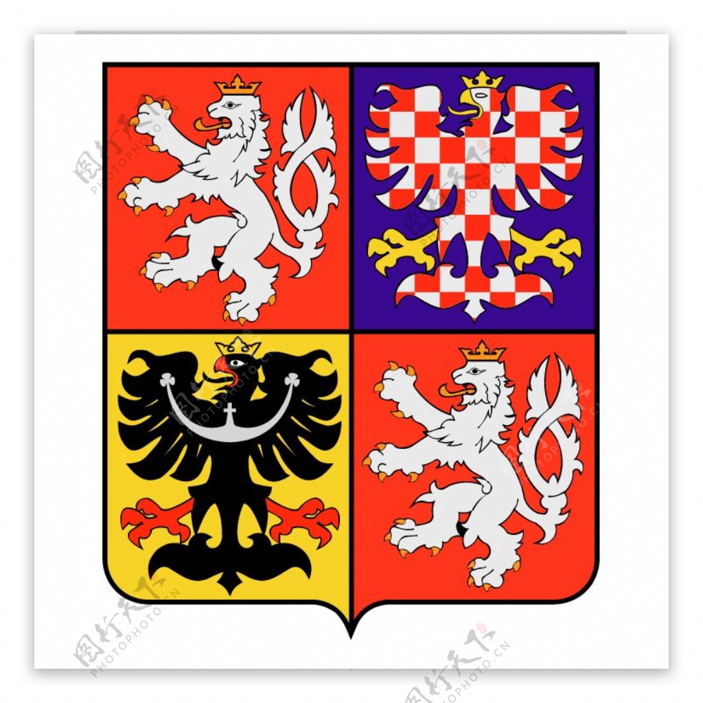 捷克共和国国徽0