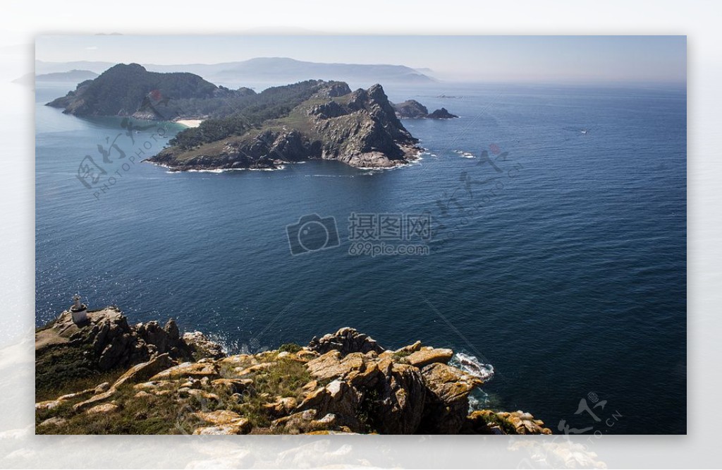 美丽的海面景色