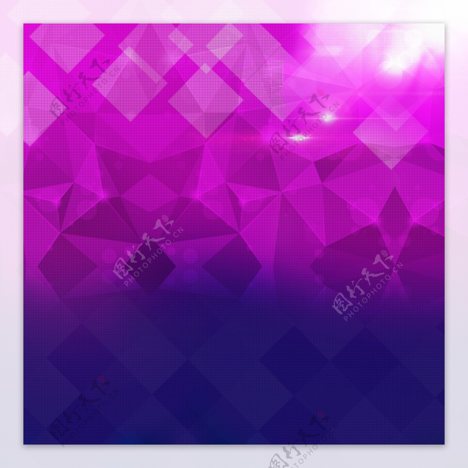 紫色菱形梦幻背景