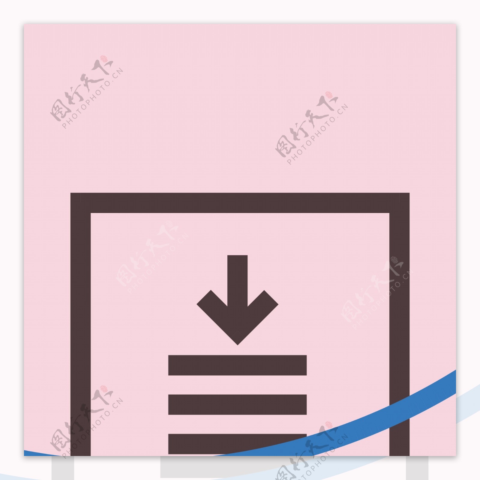 网页UI粉色常用icon图标设计