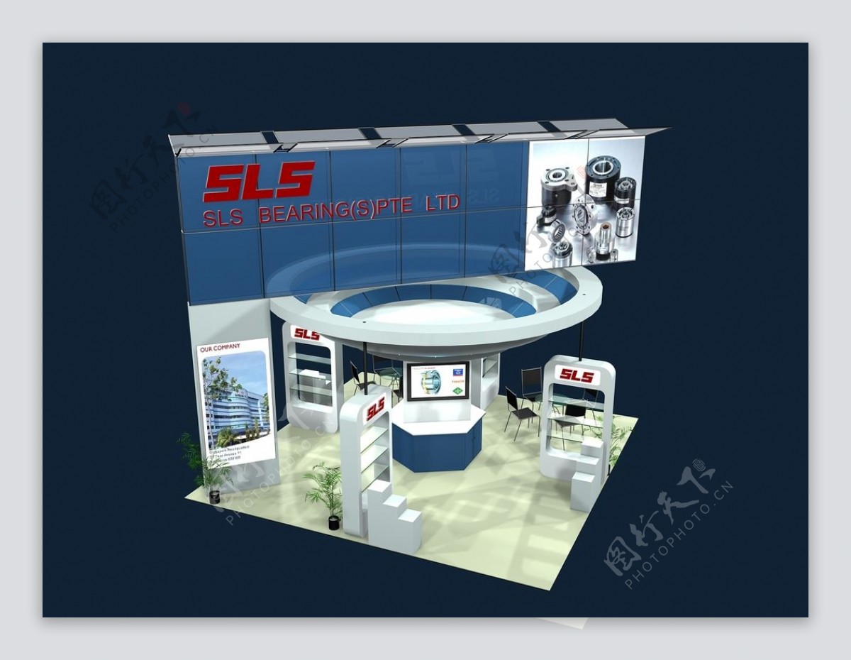 SLS展览模型