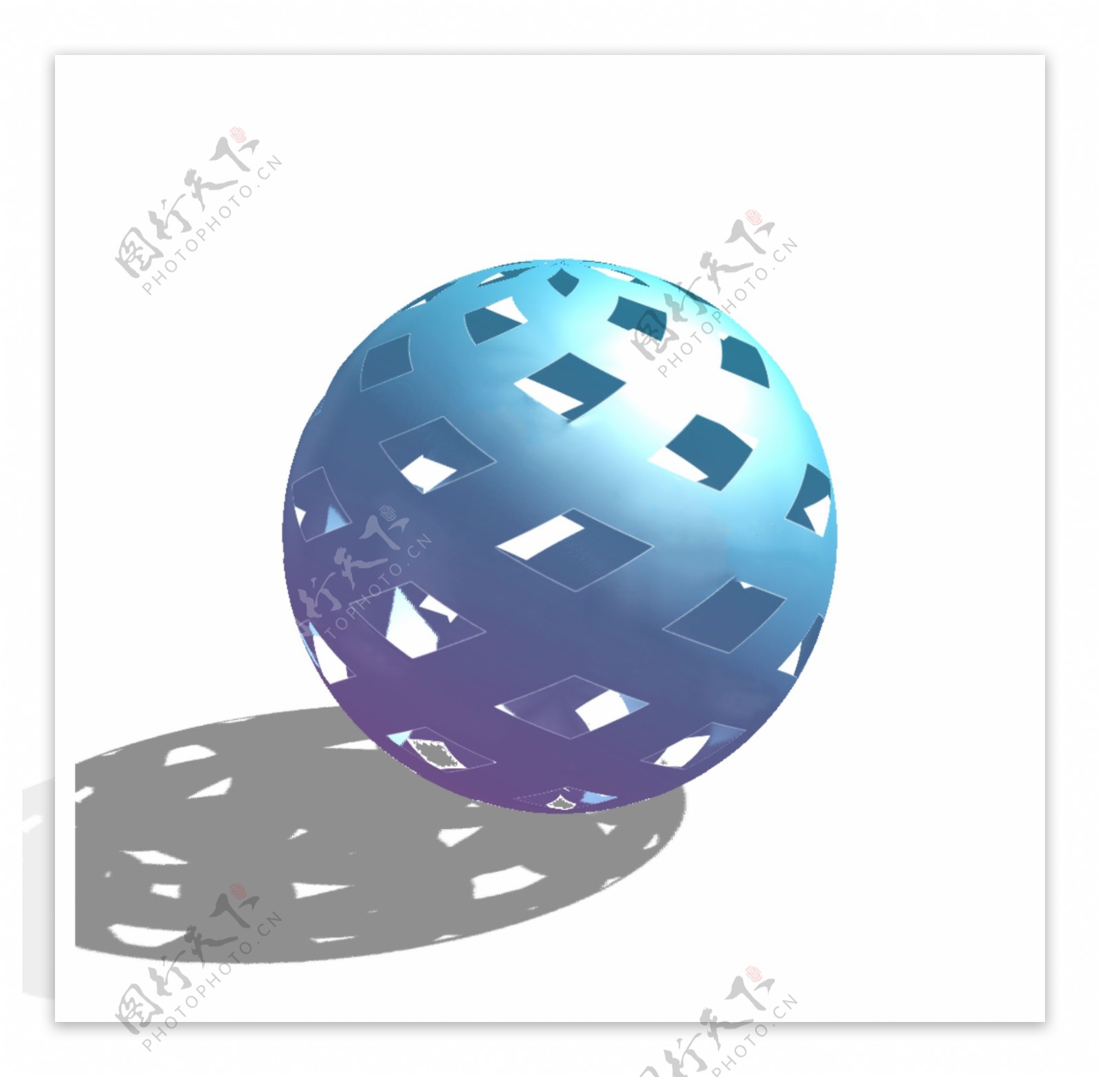3D镂空球