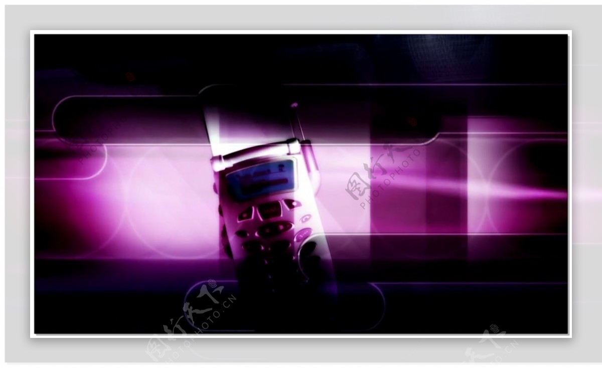 紫色电影网络科技视频素材