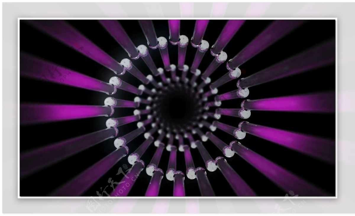 紫光圆盘动态视频素材