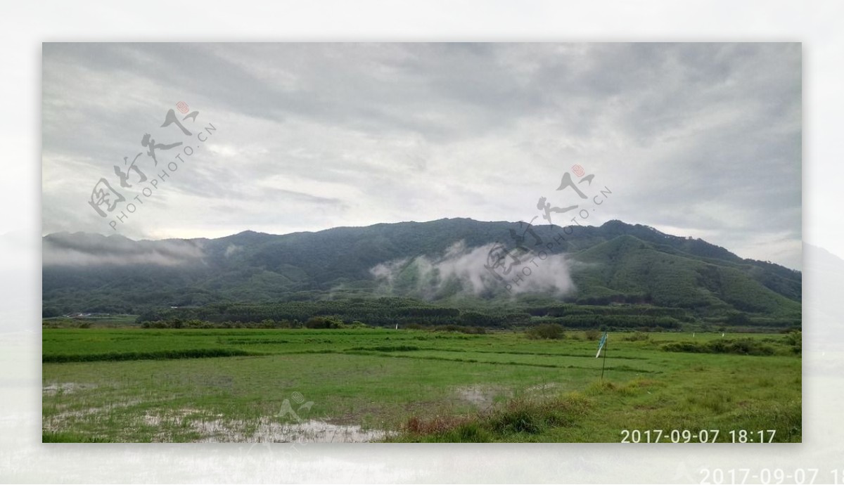 广西武宣大藤峡入口勒马古渡风景