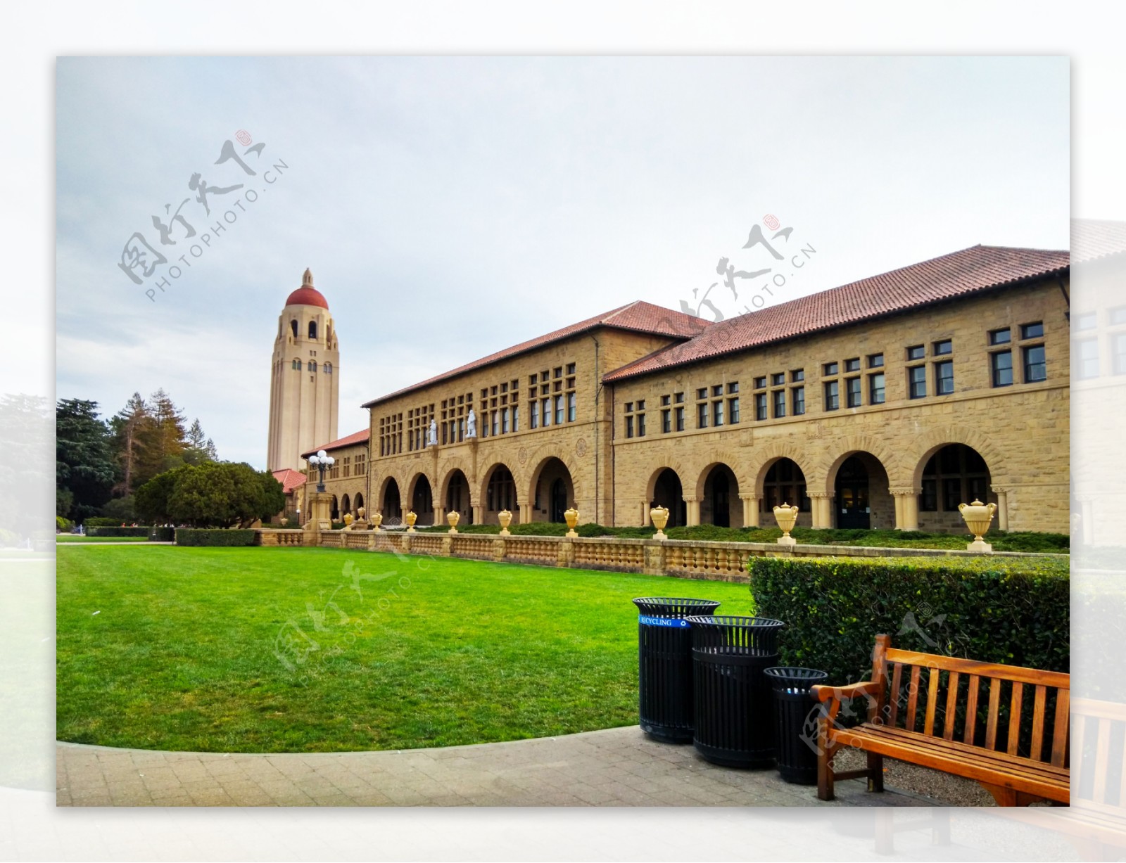 斯坦福大学校园风景