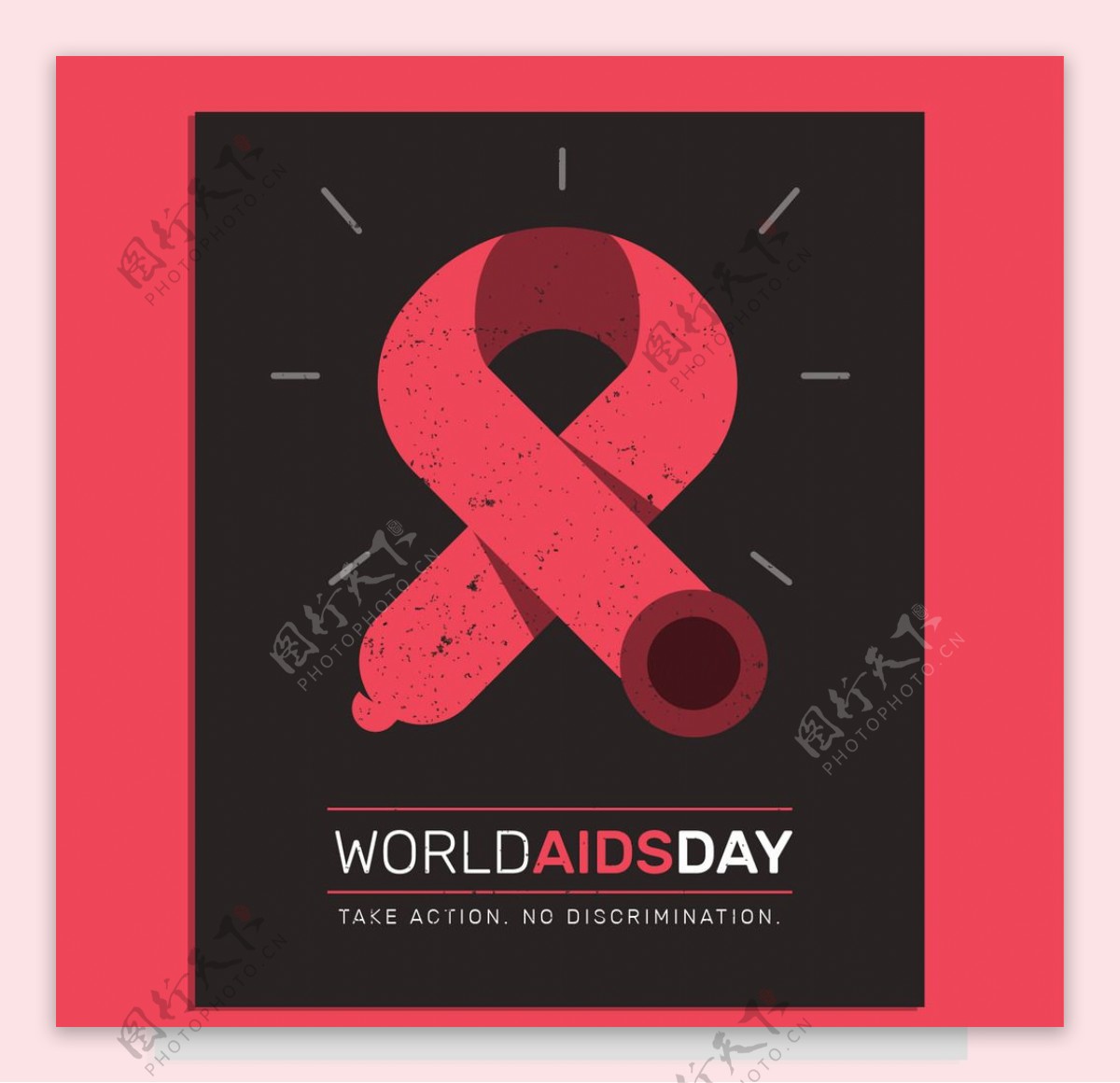 世界艾滋病日海报