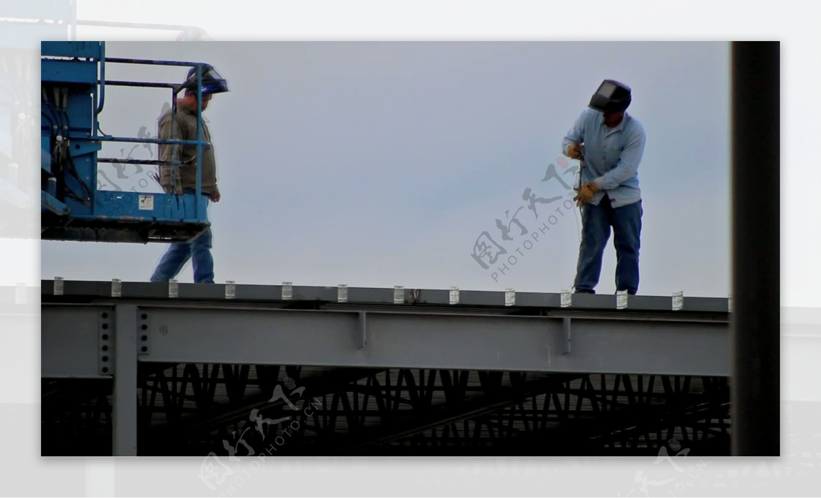 屋面施工施工焊接