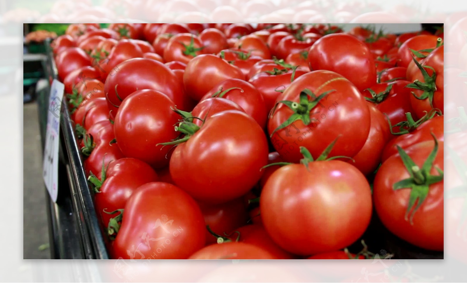 食品市场西红柿