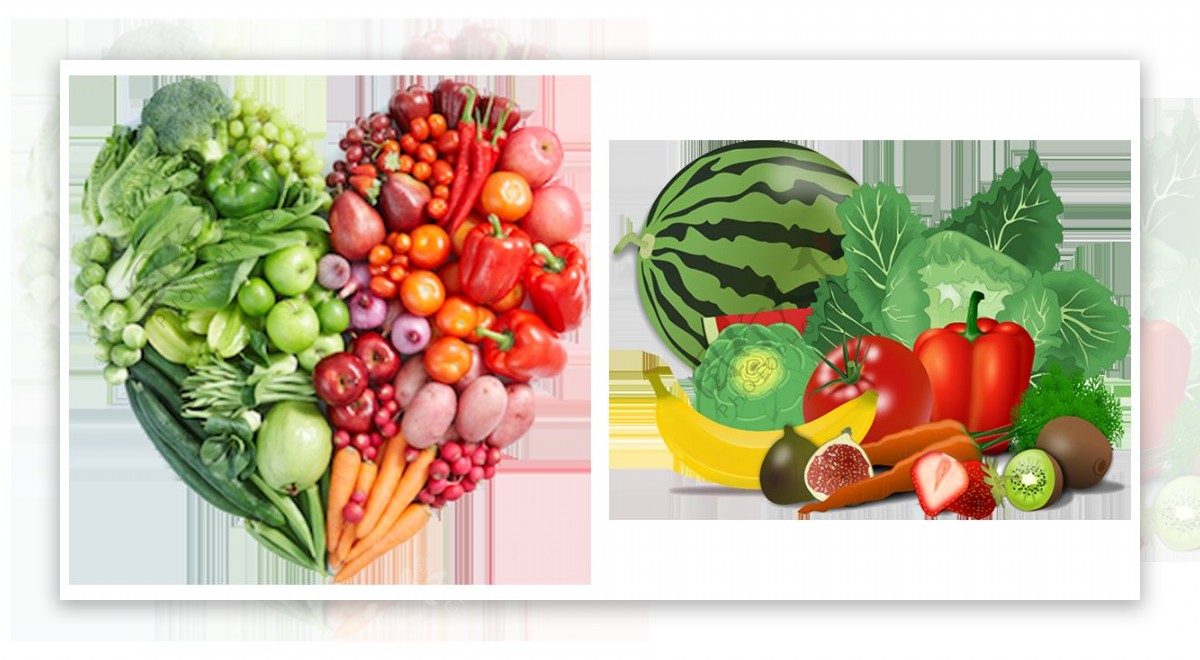 新鲜蔬菜大图免抠png透明图层素材