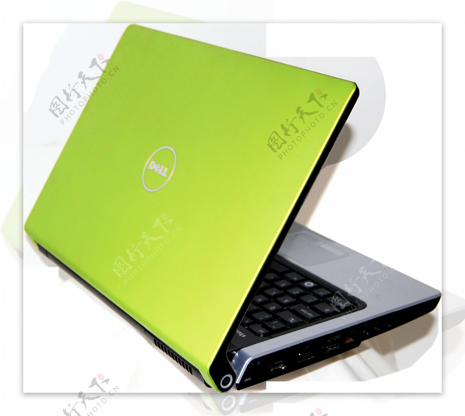 绿色笔记本电脑免抠png透明图层素材