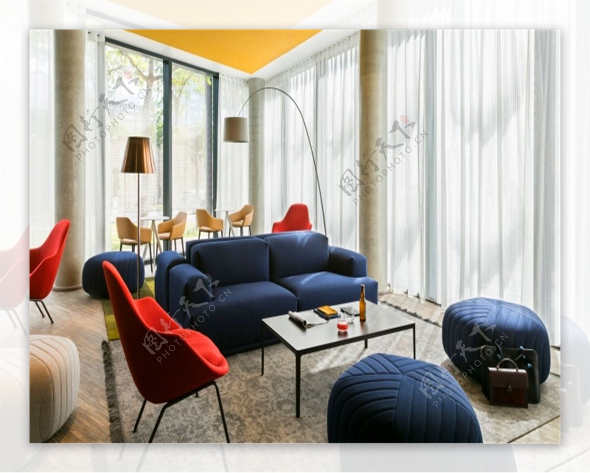 室内客厅沙发颜色设计效果图