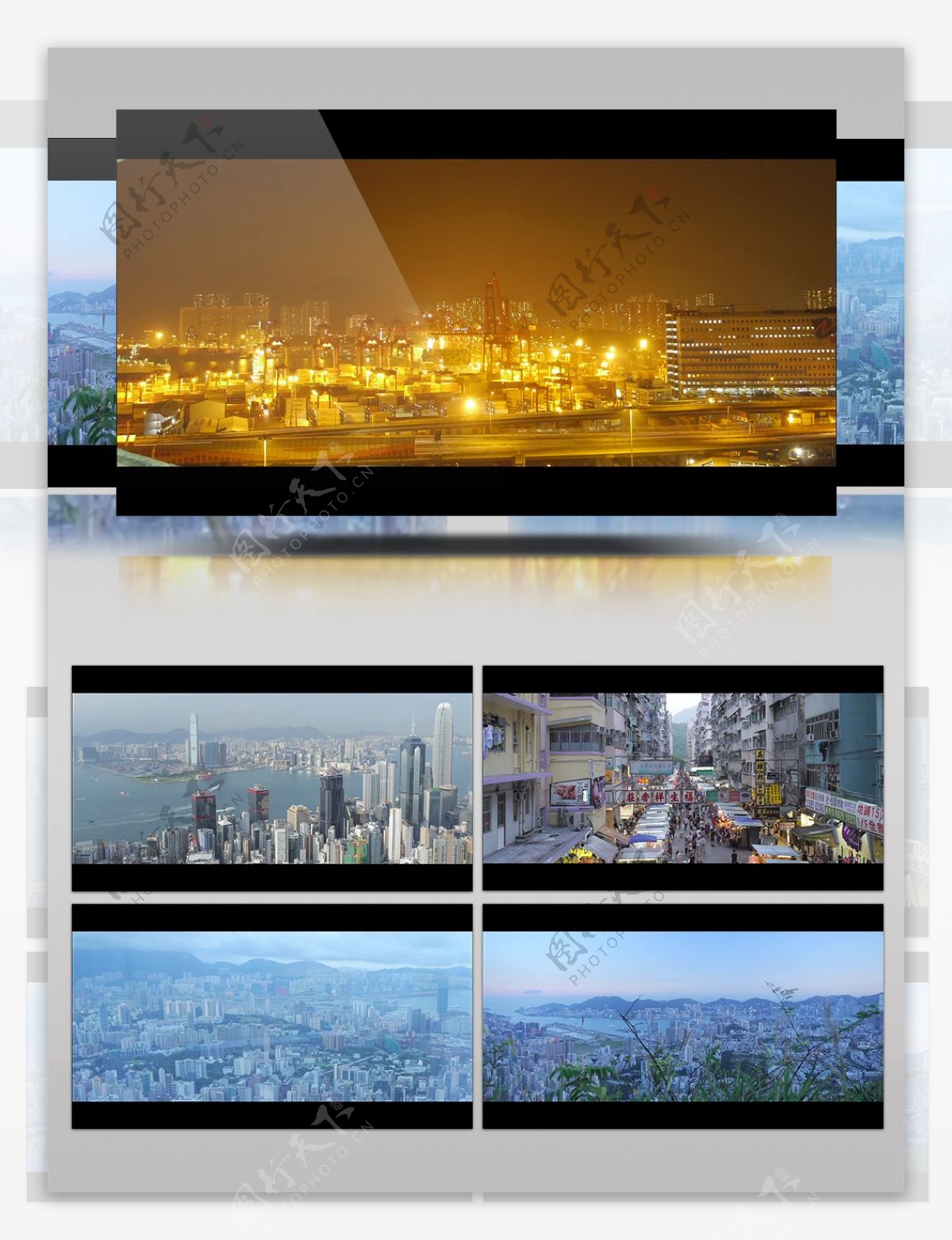 2K香港高清延时拍摄城市风光