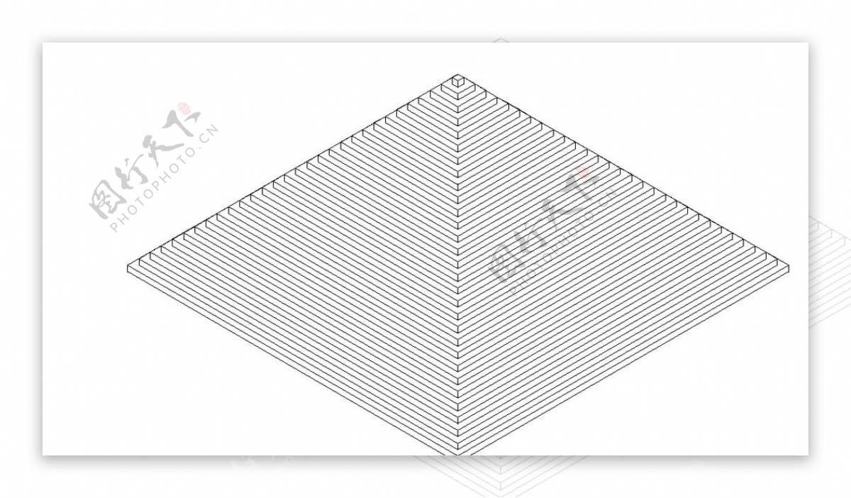 金字塔3D模型