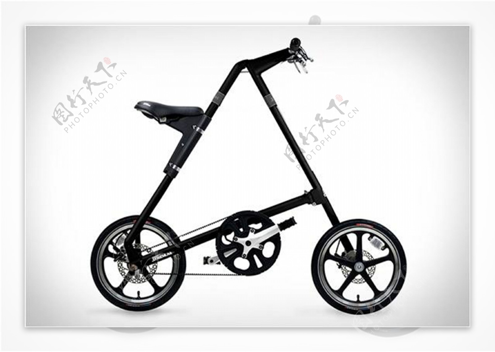 创新设计的折叠自行车