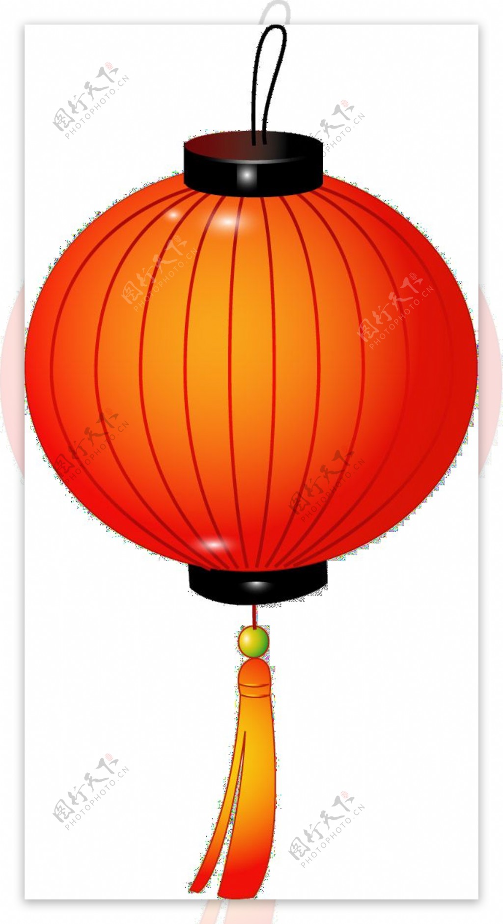 中式传统灯笼元素
