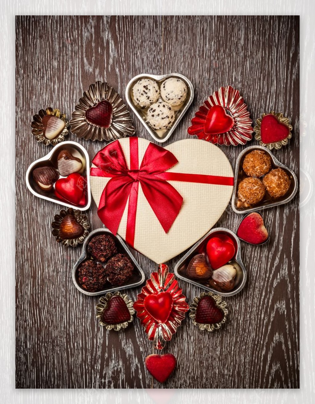 浪漫的爱情巧克力