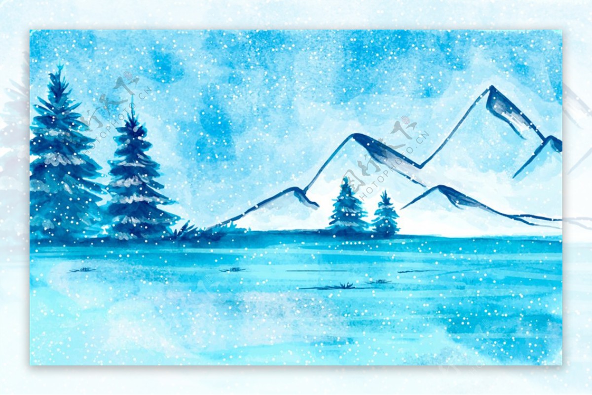 冬季雪景