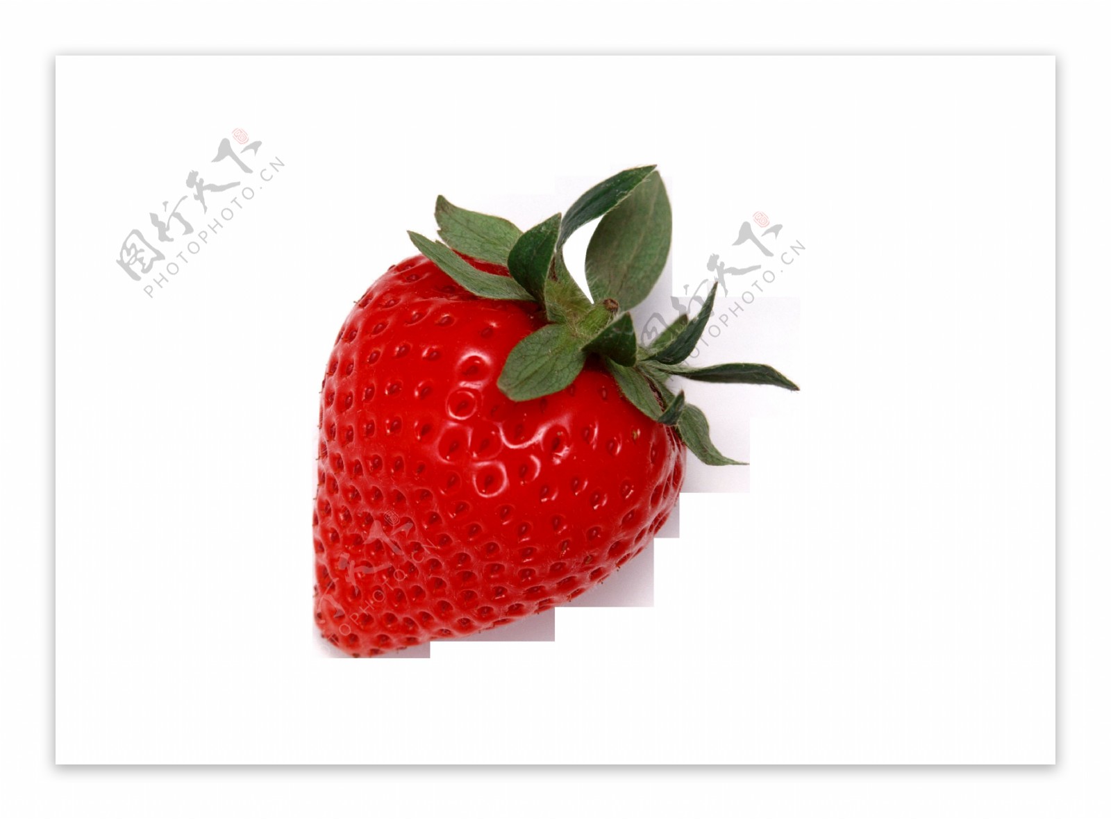 红色草莓png元素