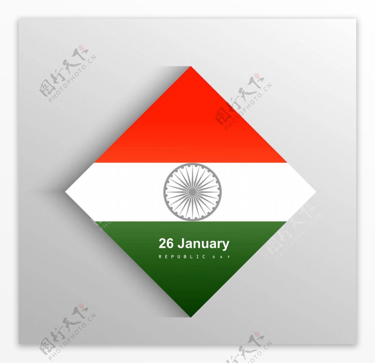 方形印度国旗